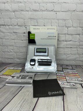 Delphi Roady XT XM Satellite Receiver Vehicle Kit Open - Box - Items Sealed